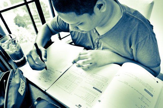 eduKate Singapore Tampines Tuition Centre Student doing Secondary Math