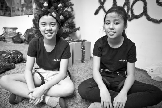 the best thing about today... is to know there's a good friend for me that will stop me from falling. eduKate Students develops deeper ties and acquire important social skills. Team building skills and gaining a deep trust of each other to keep safe is essential for children.  