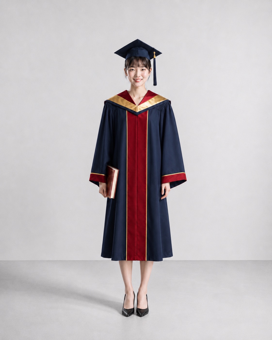Student revealed in matriculation graduation dress