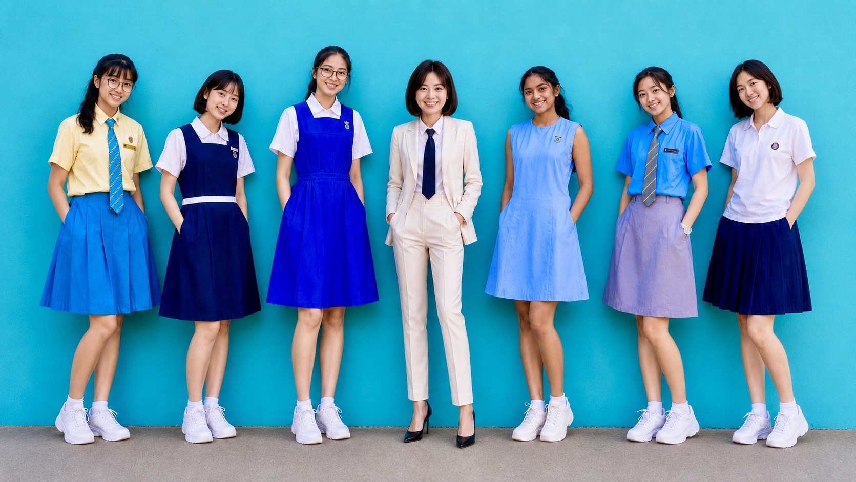 eduKateSG tutor with six Singapore secondary school students