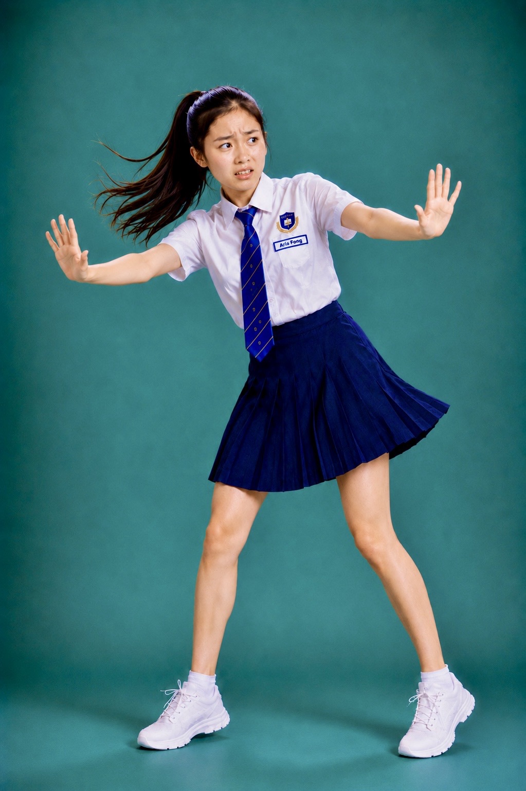 Student experiencing visible school stress