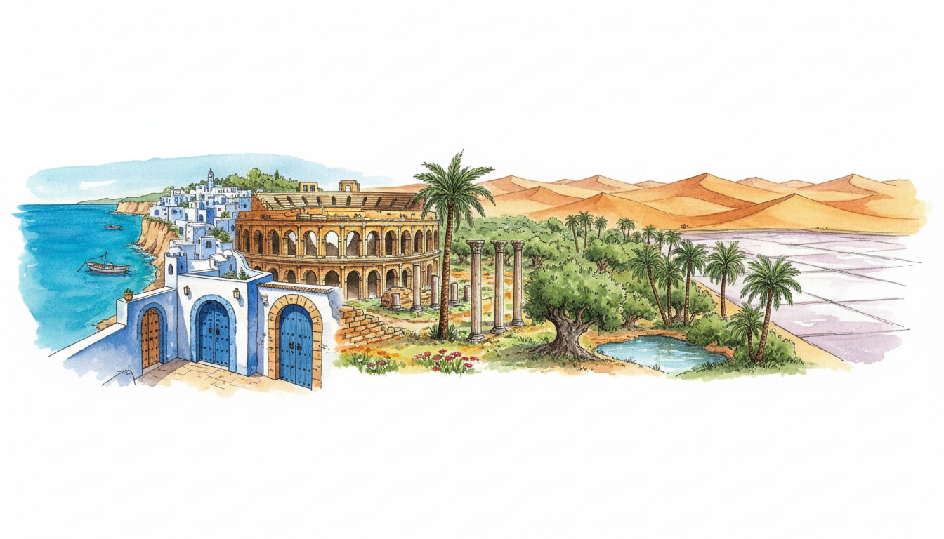 Everything About Tunisia | Where Is Tunisia, What Is It Famous For and Why Is Water Scarce?
