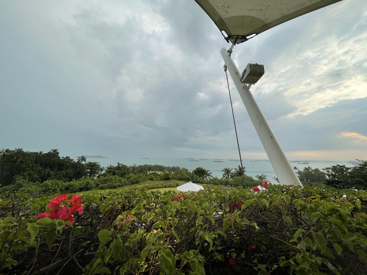 View of Sentosa in Singapore.