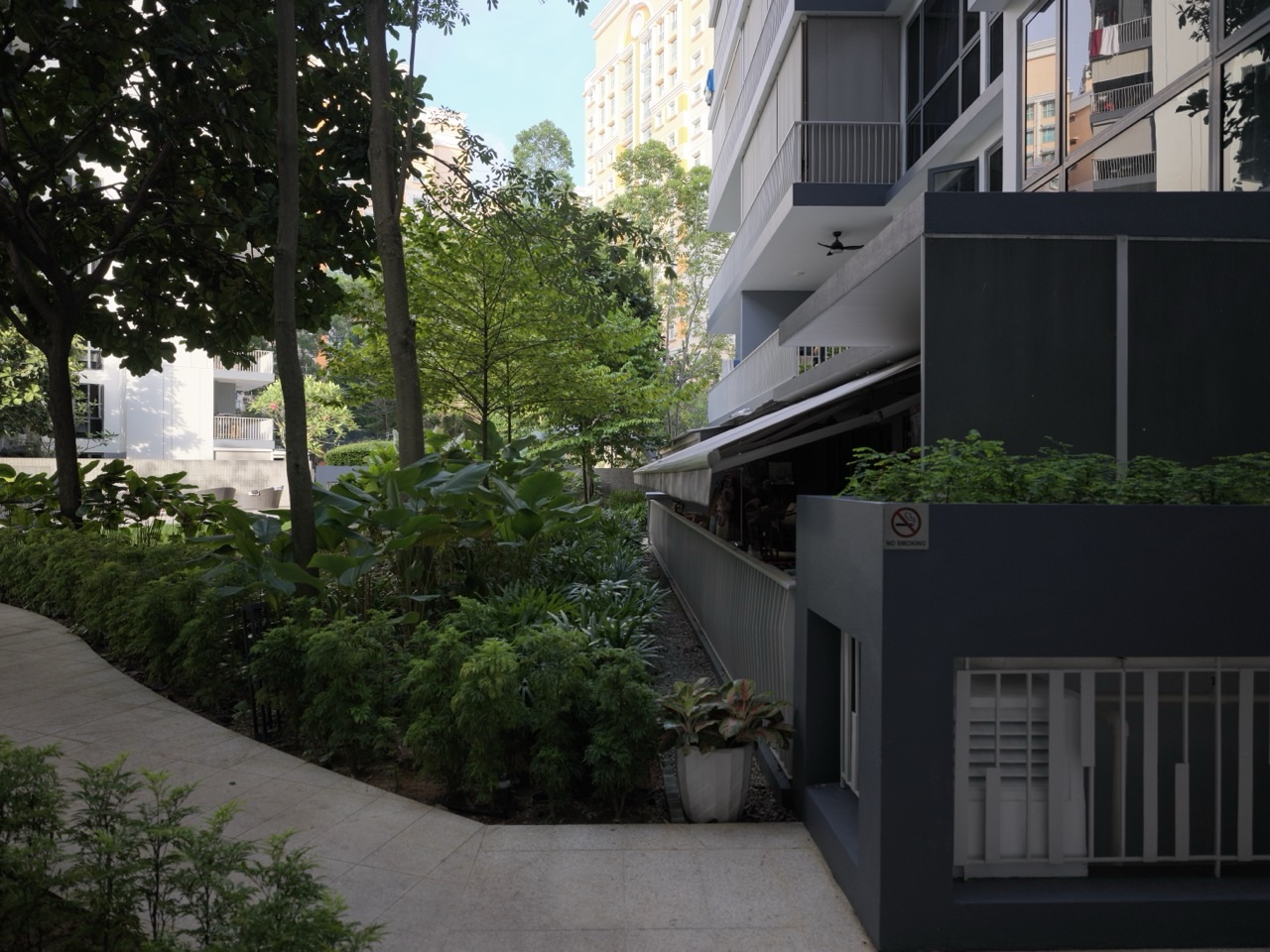 Interior of Parc Centros condominium in Punggol, Singapore